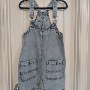 Denim Overall Dress